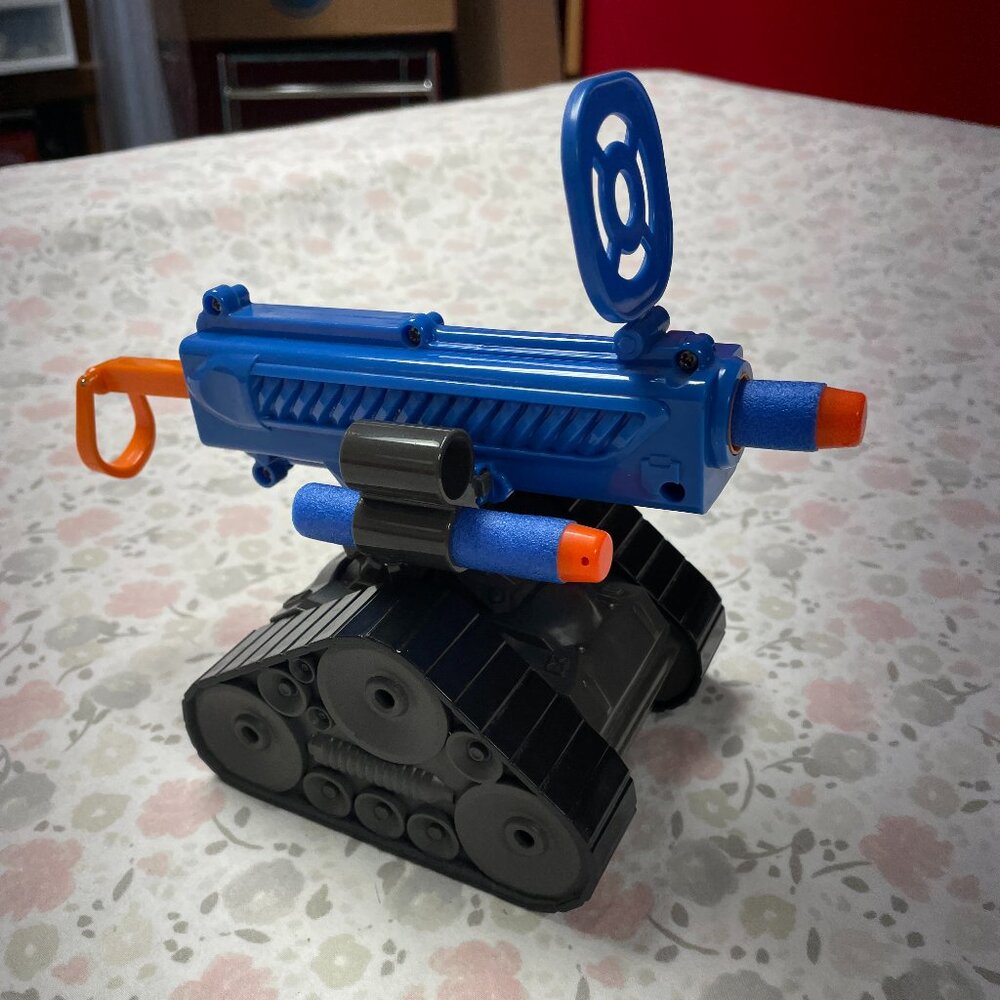 RC Tank, Moves and Shoots Nerf Bullets (5 included)